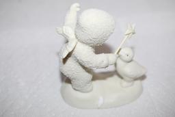 Snowbabies Figurine, Dreams Do Come True, 2000, 56.69058, Porcelain, Dept. 56, 4 1/2"