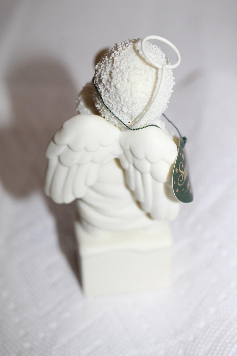 Snowbabies Figurine, And The Angels Rejoiced, 2003, 56.69349, Porcelain, Dept. 56, 5"