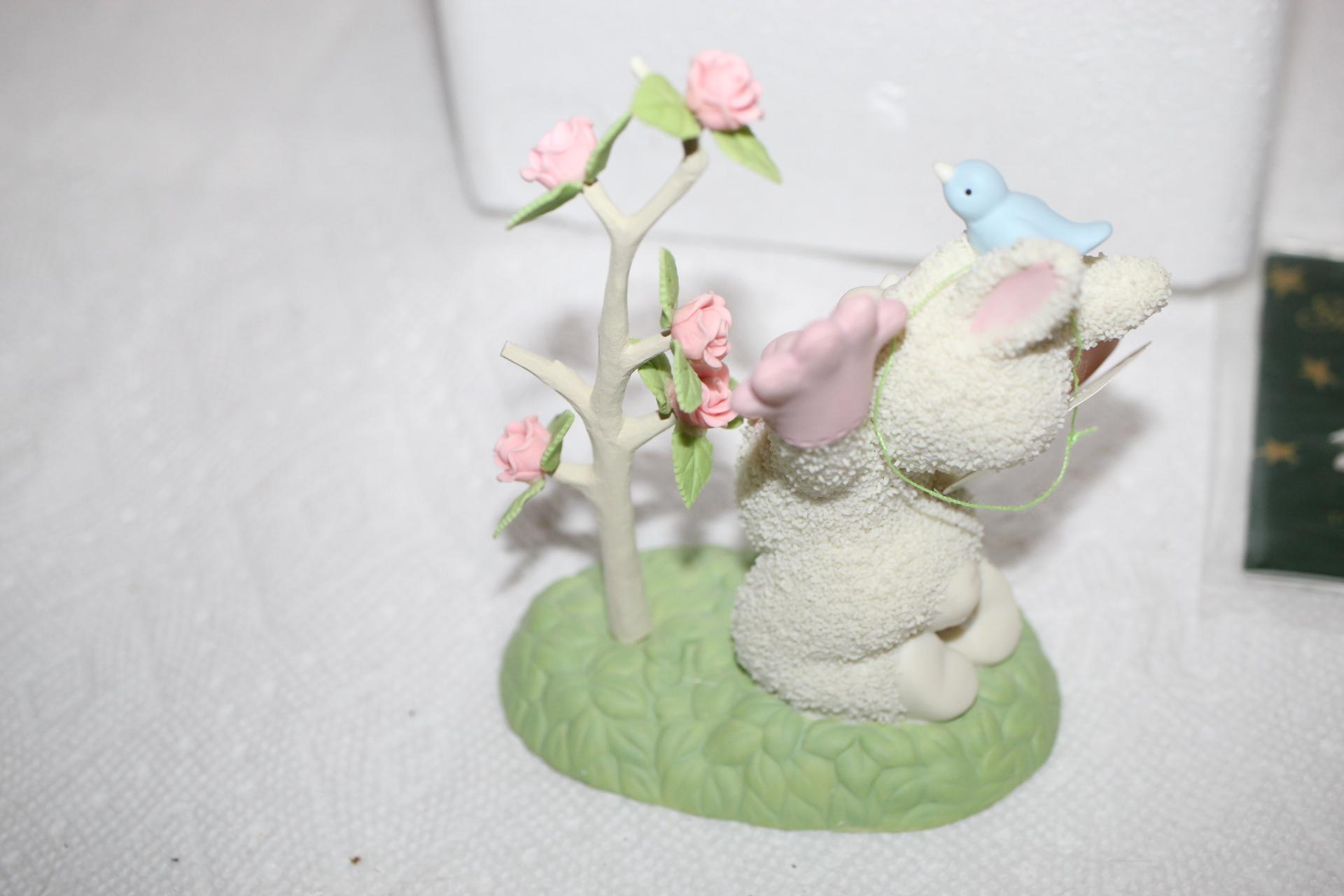 Snowbunnies Figurine, Grow It.  It Will Make You Happy, 2002, 56.26423, Porcelain, Dept. 56