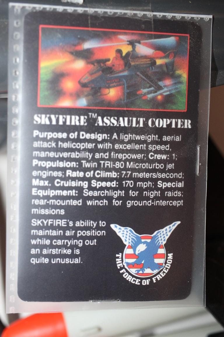 Vintage Coleco Rambo Skyfire Assault Copter, 1985, Plastic, 17"