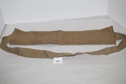 Military Bandolier Pouch, Cal.30, Ball, M2, 5 RD Clips, TW 40445, 21" x 4 1/2"