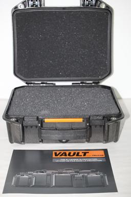 Pelican V100 Vault Case, Small Pistol, New, 12 1/4" x 12" x 5"