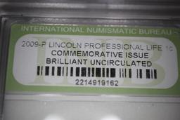 2009-P Lincoln Professional Life Penny, Commemorative Issue, Brilliant Uncirculated