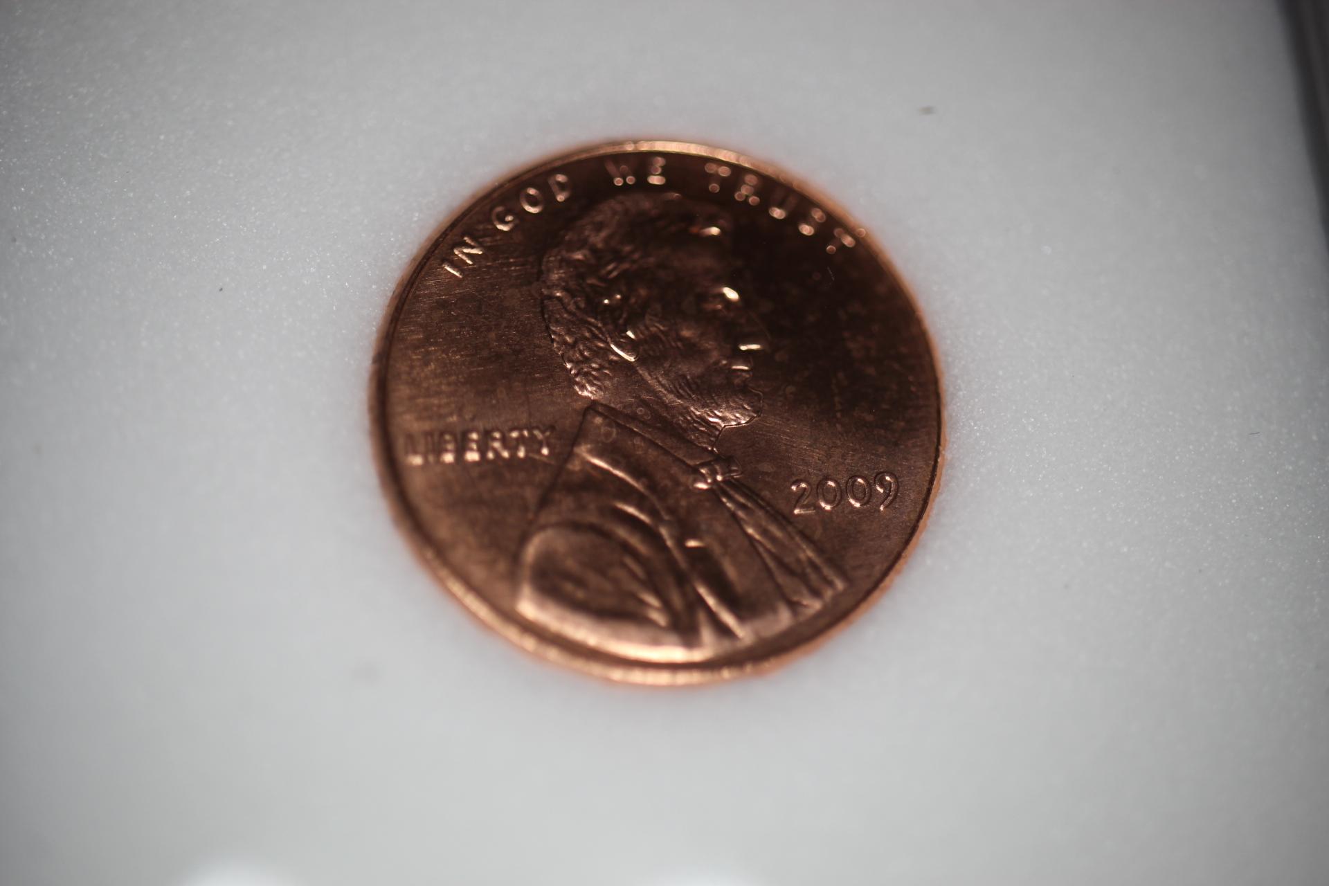 2009-P Lincoln Professional Life Penny, Commemorative Issue, Brilliant Uncirculated