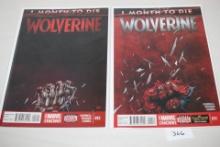 Wolverine Comic Books, #11, #12, Marvel Comics, Bagged & Boarded