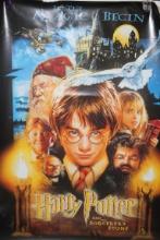 Harry Potter Movie Poster, 2001 Warner Bros., Approx. 36" x 27", Rolled For Storage & Shipping