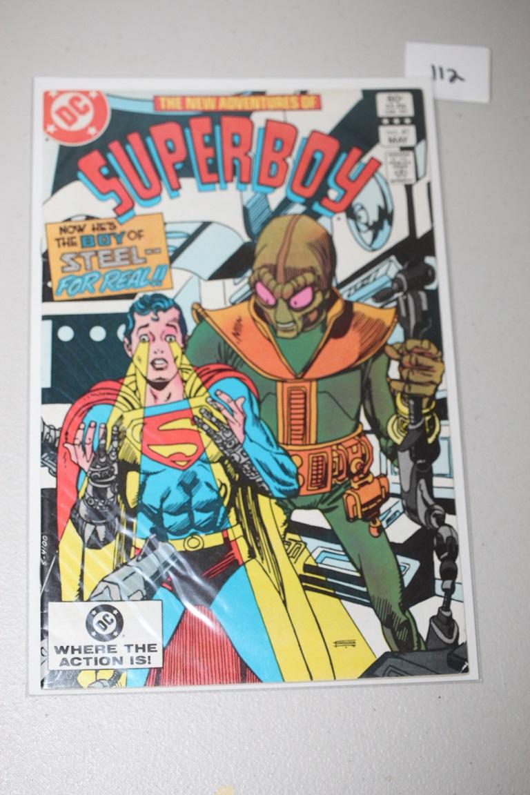 The New Adventures Of Superboy, 60 Cents, #41, May, DC Comics, Bagged & Boarded