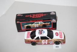 San Francisco 49ers Die Cast NFL Racing Coin Bank With Lock, 1/24 Scale, Racing Champions