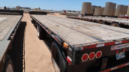 (2011) TRANSCRAFT MODEL DTL2100 DROP DECK TRAILER, 42' LOWER DECK, 11' UPPER DECK, SLIDING TANDEM