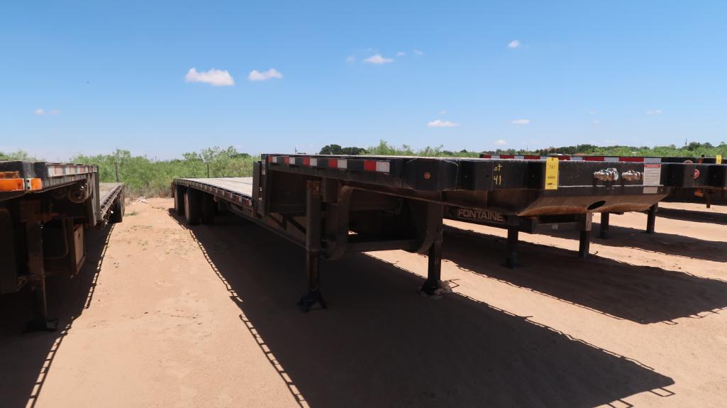 (2019) DORSEY SLIDING AXLE DROP DECK TRAILER W/ RAMP, 38' LOWER DECK, 20' UPPER DECK, VIN