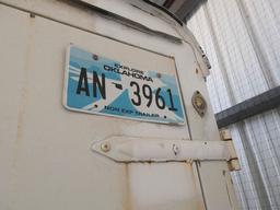 2002 CM ENCLOSED CARGO TRAILER, APPROX. 16'FT X 80'', VIN# 49TCB162331060489, OKLAHOMA PLATES: AN-