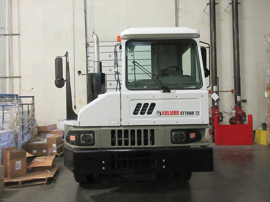 2016 KALMAR OTTAWA T2 YARD TRUCK, S/N 343151, 32,955 MILES, 9,467 HRS., ALLISON PUSH BUTTON