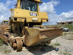 CATERPILLAR D10T DOZER, S/N: RJG01377, CAT C-27 DIESEL ENGINE, 17' DOZER BLADE, MISSING