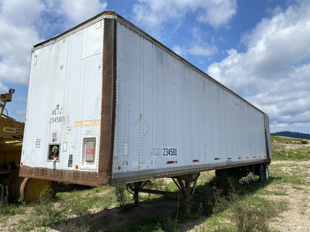 BRAE 45' DRY VAN SEMI-TRAILER, VIN: 1B01A4526ES115361, 11R22.5 TIRES, SWING DOORS IN ROUGH