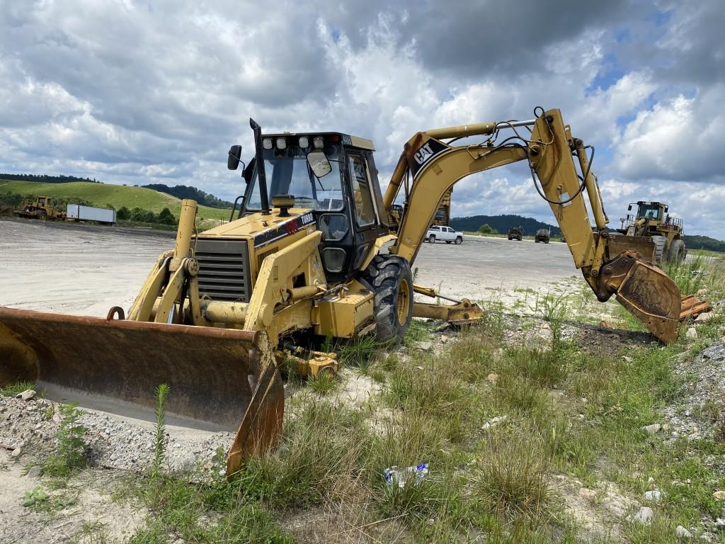 CATERPILLAR 446B 4X4 LOADER BACKHOE, S/N: 5BL02151, 7,242 HOURS SHOWING, CAT TURBO DIESEL ENGINE,