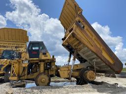 CATERPILLAR 777D OFF-ROAD DUMP TRUCK, CAT DIESEL ENGINE, 7-SPEED WITH REVERSE, HYDRAULIC DUMP BOX,