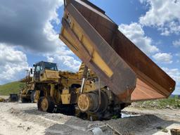 CATERPILLAR 777D OFF-ROAD DUMP TRUCK, CAT DIESEL ENGINE, 7-SPEED WITH REVERSE, HYDRAULIC DUMP BOX,