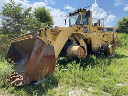 CATERPILLAR 988F WHEEL LOADER FOR PARTS, S/N: 2ZR01132, 12'2'' LOADER BUCKET, MISSING 3 TIRES, CAT