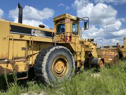 CATERPILLAR 988F WHEEL LOADER FOR PARTS, S/N: 2ZR01132, 12'2'' LOADER BUCKET, MISSING 3 TIRES, CAT