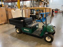 EZ GO WORKHORSE 1200G GOLF CART, GAS, WITH DUMP BED