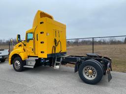 2013 KENWORTH T440 TRACTOR, SINGLE AXLE, DAY CAB, COMPRESSED NATURAL GAS (CNG), CUMMINS ISLG 320 CNG