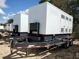 2015 GENERAC 230 KVA NG/LPG TOWABLE GENERATOR, MODEL MGG210N2, S/N 1504077, 1800/60-RPM/FREQ.,