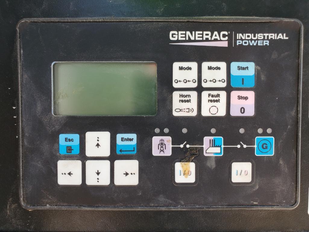 2015 GENERAC 230 KVA NG/LPG TOWABLE GENERATOR, MODEL MGG210N2, S/N 1504077, 1800/60-RPM/FREQ.,