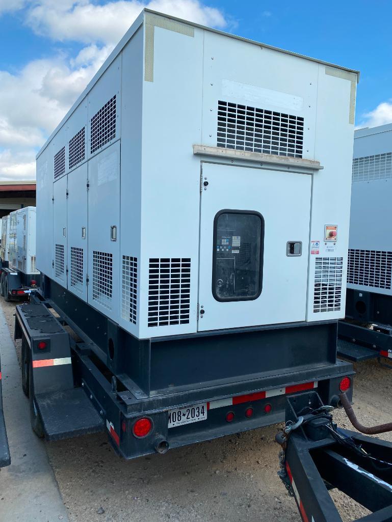 2014 MAGNUM 230KVA NAT GAS TOWABLE GENERATOR - PARALLEL, MODEL MGG210N2, S/N 1415130, 1800/60