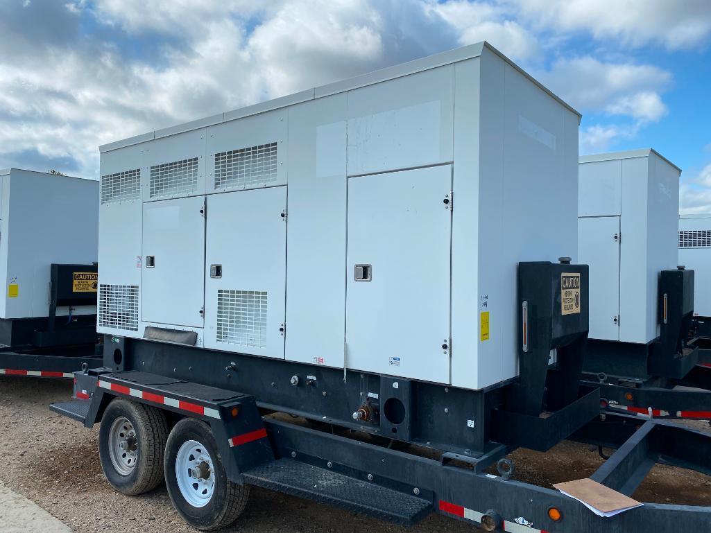 2015 MAGNUM 165KVA NAT GAS TOWABLE GENERATOR - PARALLEL, MODEL MGG155N2, S/N 1501308, 1800/60