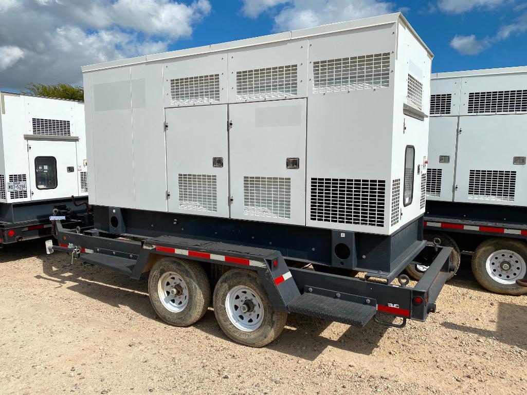 2015 MAGNUM 165KVA NAT GAS TOWABLE GENERATOR - PARALLEL, MODEL MGG155N2, S/N 1501938, 1800/60