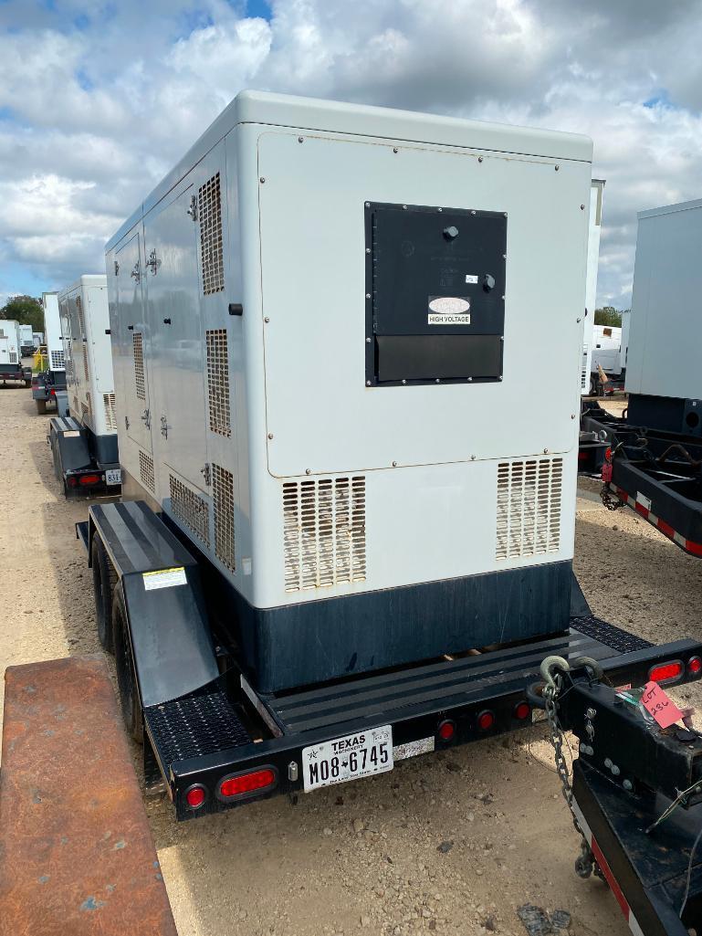 2015 HI-POWER 165KVA NG/LPG TOWABLE GENERATOR, MODEL HRNG165T6, SA-AP1 ENG 8.1L UCI274E 480V DSE8610