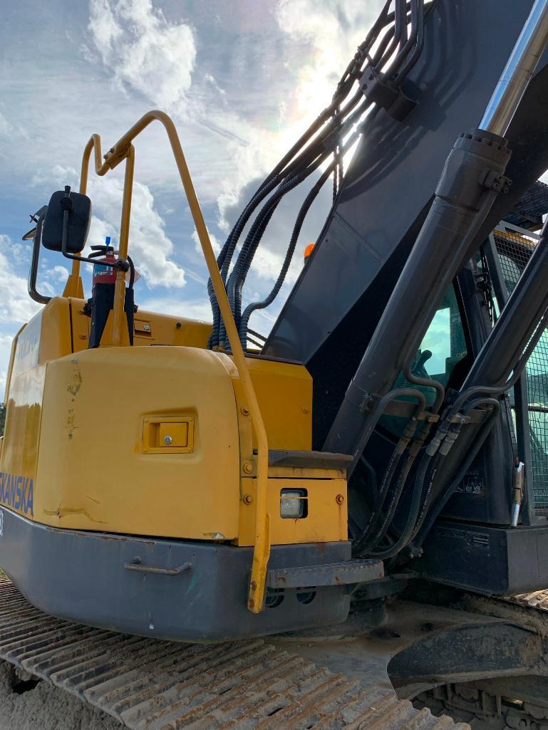 VOLVO ECR235DL CRAWLER EXCAVATOR, D6H 5.7 L DIESEL ENGINE, 4,677 HOURS, DUAL JOYSTICK CONTROL, ROPS