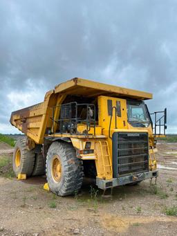 2007 KOMATSU HD 465 ROCK TRUCK, MODEL HD465-7E0, S/N 10019, PIN KMTHD024V26010019, 2,849 MILES