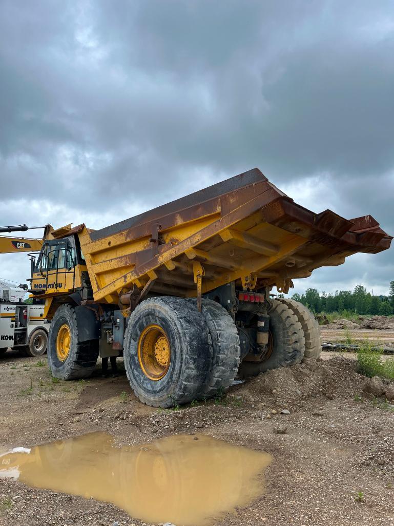 2007 KOMATSU HD 465 ROCK TRUCK, MODEL HD465-7E0, S/N 10019, PIN KMTHD024V26010019, 2,849 MILES