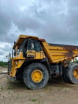 2007 KOMATSU HD 465 ROCK TRUCK, MODEL HD465-7E0, S/N 10019, PIN KMTHD024V26010019, 2,849 MILES