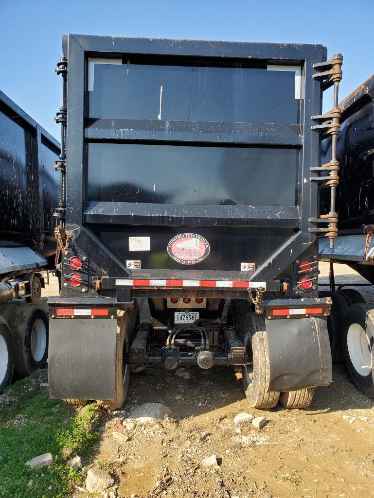 2022 CTS EHRD40 Scrap Master Dump Trailer, Vin 5TU344021NS000040, Tandem Axle, 68,000 GVWR, Custom