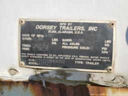 1997 Dorsey 53' Dry Van Trailer, Vin 1DTV1152XVA262202, Model AIDT-LS, 69,000 GVWR, Tandem Axle, Air