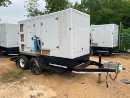 2015 HiPower 230 KVA Towable Generator, Dual Fuel Natural Gas or LP, Model HRNG230T6 SA-AP1 ENG