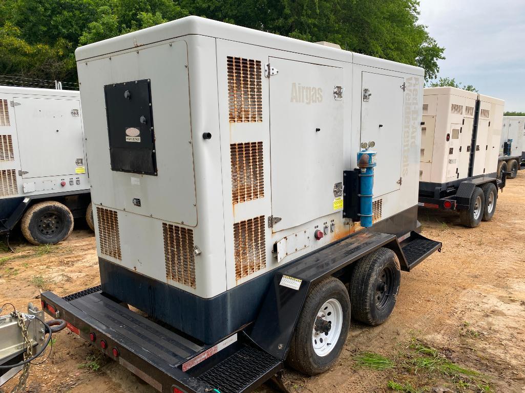 2015 HiPower 230 KVA Towable Generator, Dual Fuel Natural Gas or LP, Model HRNG230T6 SA-AP1 ENG