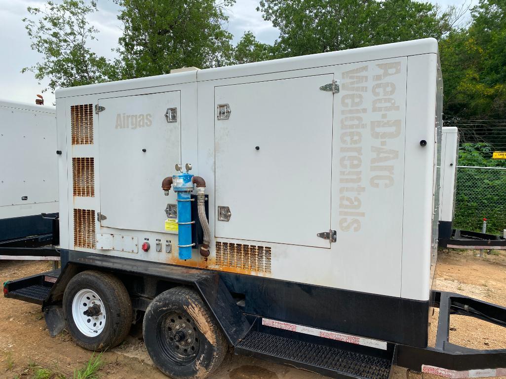 2015 HiPower 230 KVA Towable Generator, Dual Fuel Natural Gas or LP, Model HRNG230T6 SA-AP1 ENG