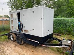 2015 HiPower 230 KVA Towable Generator, Dual Fuel Natural Gas or LP, Model HRNG230T6 SA-AP1 ENG