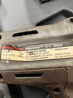 Ingersoll Rand 1/2" Drive Impact W7000 Series, 20V, Includes (2) Batteries & Charger