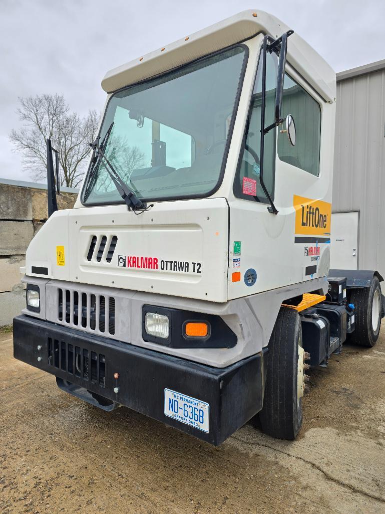 2017 Kalmar Ottawa Spotter Tuck/Terminal Tractor, Model T2 4x2, S/N 345551, 9,443 Hours, 41,621