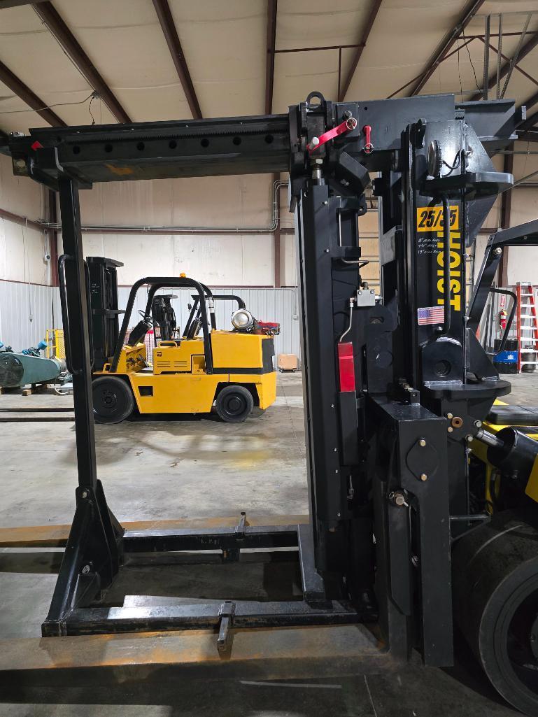 2019 Hoist 35,000-LB Capacity Extendable Forklift, Model FR 25/35, S/N 31269, LPG, w/ Extendable