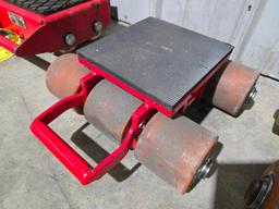 (2) Armital 18,000 LB. Machine Skates, Model AF9G