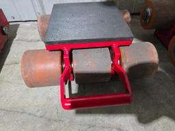 (2) Armital 18,000 LB. Machine Skates, Model AF9G