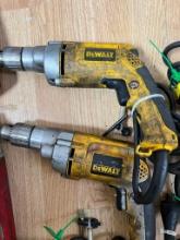 (2) Dewalt 1/2" Electric VSR Drills, Model DW235G