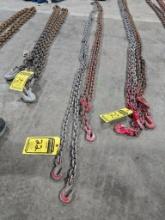(2) 5/16" Double Hook Chains, 16' & 14'