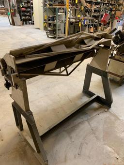 Jet Hand Brake, Model BP-1648H, Capacity 16" X 48" Mild Steel, S/N 15010012