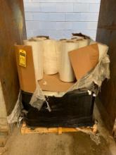 (1) Full Pallet of Stretch Wrap, (1) Partial Pallet of Stretch Wrap